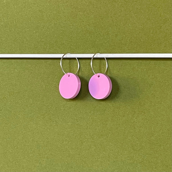 'SAMPLE' MIDI DANGLE 'DOT' EARRINGS