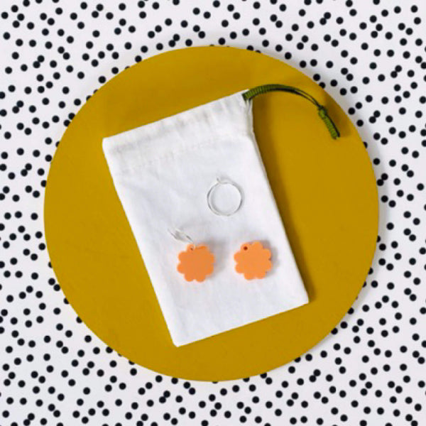 'SAMPLE' BLOOMIN' GORGEOUS DANGLE FLOWER EARRINGS