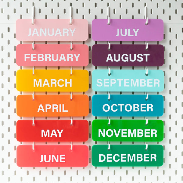 ULTIMATE RAINBOW FOREVER WALL CALENDAR