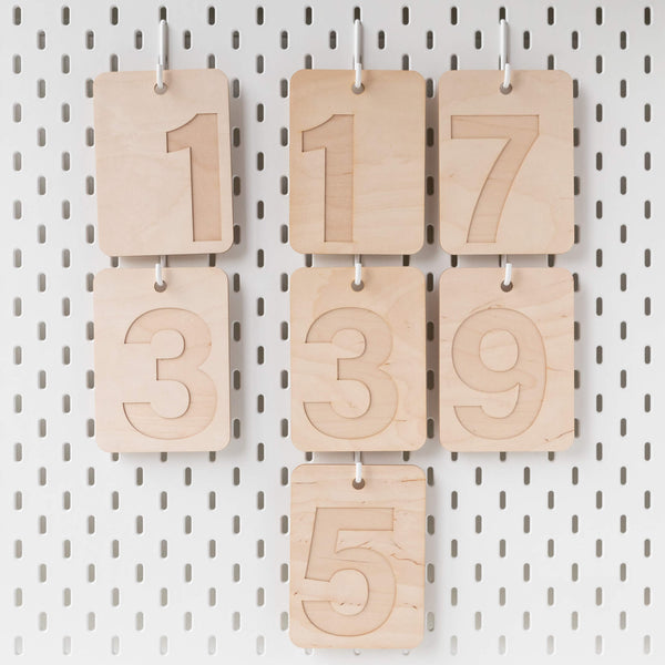 WOODEN FOREVER WALL CALENDAR