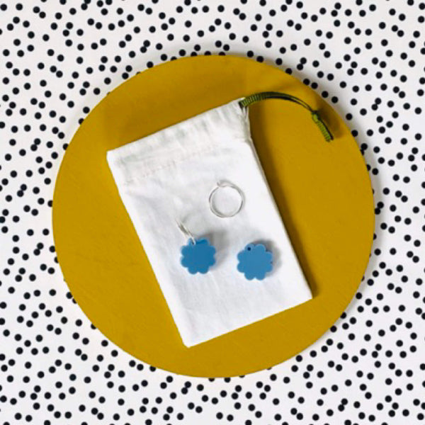 'SAMPLE' BLOOMIN' GORGEOUS DANGLE FLOWER EARRINGS