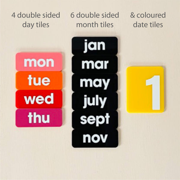 BESPOKE COLOUR FOREVER DESK CALENDAR