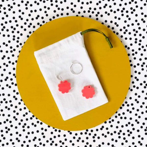 'SAMPLE' BLOOMIN' GORGEOUS DANGLE FLOWER EARRINGS