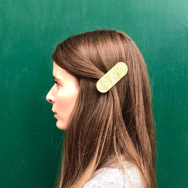 DASH GLITTER HAIR CLIPS (pair)
