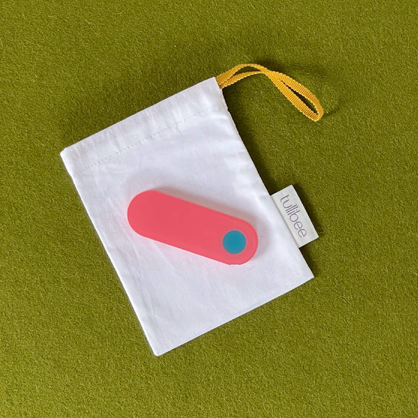 'SAMPLE' DOT HAIR CLIP or BROOCH