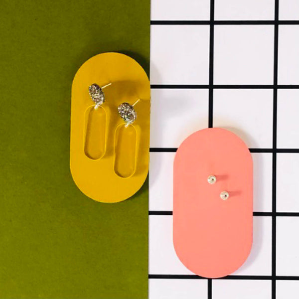 DINKY DANGLE GLITTER EARRINGS