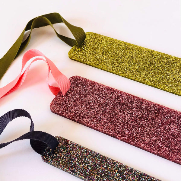 'SAMPLE' MAXI GLITTER BOW BANGLE