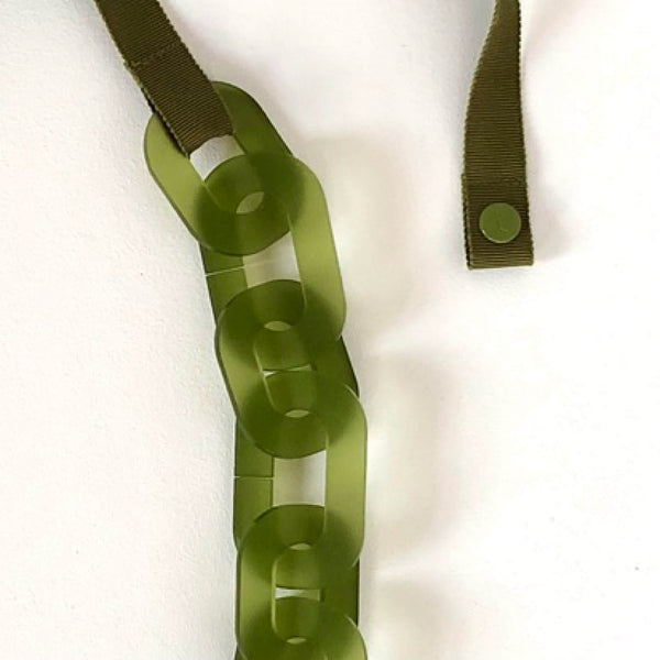 LONG LINK GLITTER NECKLACE