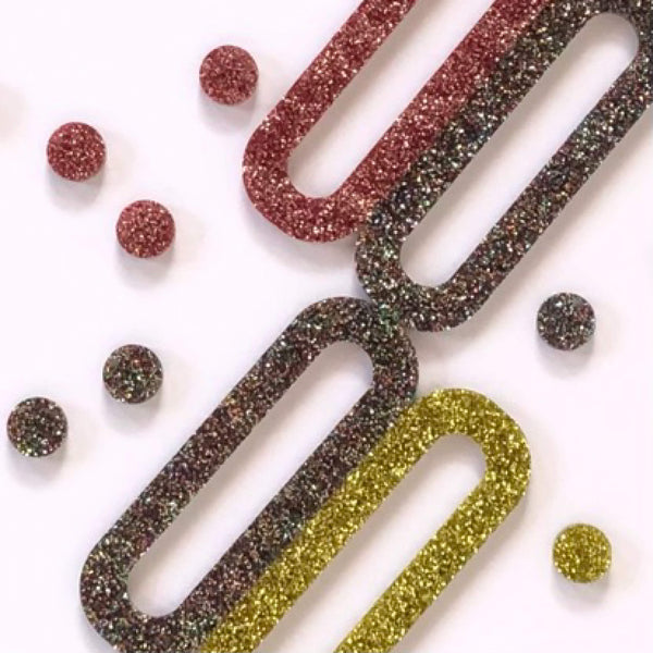 LONG LINK GLITTER NECKLACE