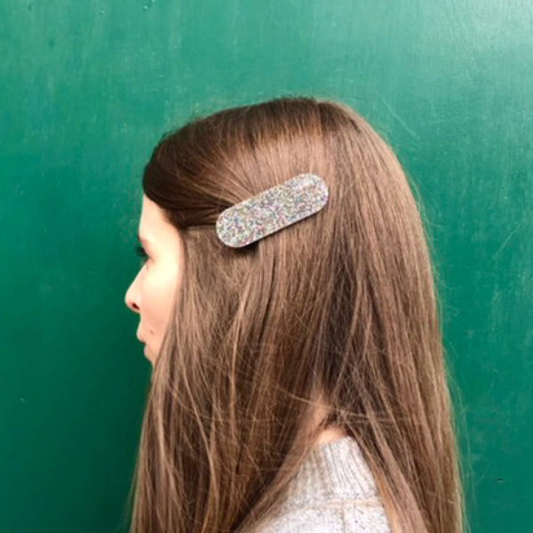 DASH GLITTER HAIR CLIPS (pair)
