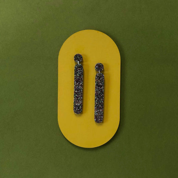 'SAMPLE' LONG DANGLE EARRINGS
