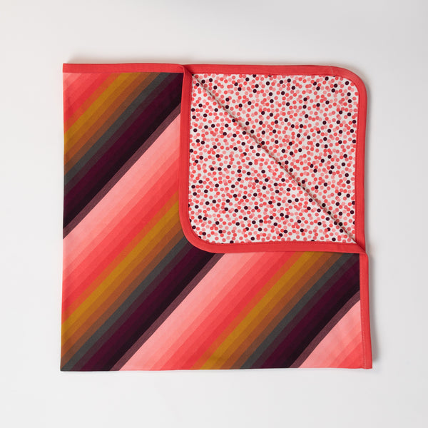AGNES & DORIS MAXI REVERSIBLE BLANKET/COVERLET