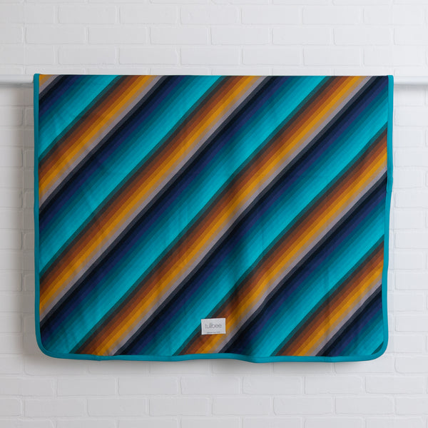 RONNIE & DAVE MAXI REVERSIBLE BLANKET/COVERLET