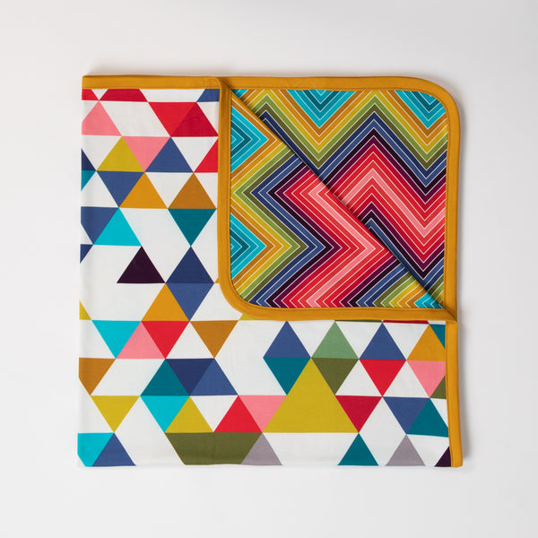 YOSHI & MARNI MAXI REVERSIBLE BLANKET/COVERLET