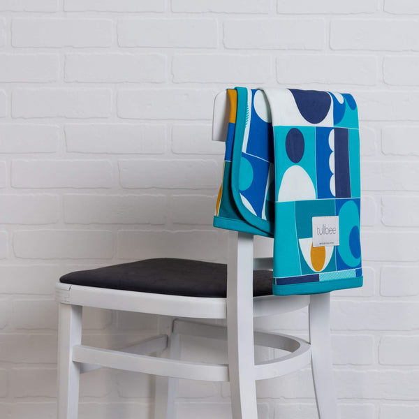 JERRY & ALBERT MIDI REVERSIBLE BLANKET/COVERLET