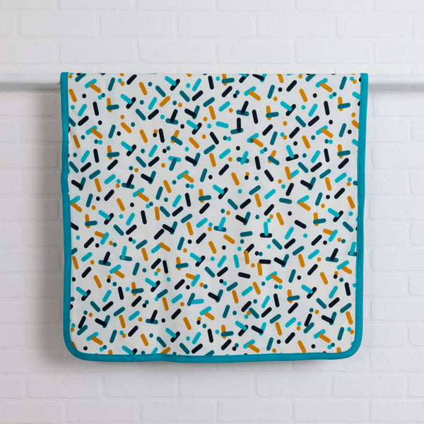 JERRY & ALBERT MIDI REVERSIBLE BLANKET/COVERLET
