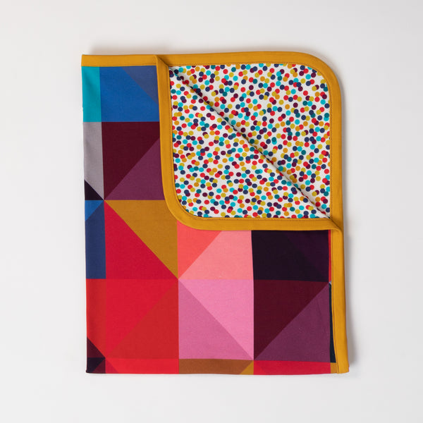 MONDO & DOTTY MIDI REVERSIBLE BLANKET/COVERLET