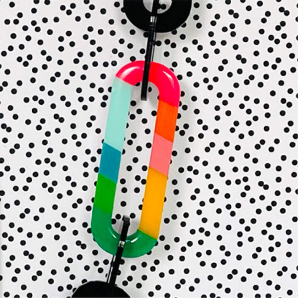 COLOUR POP LONG LINK NECKLACE