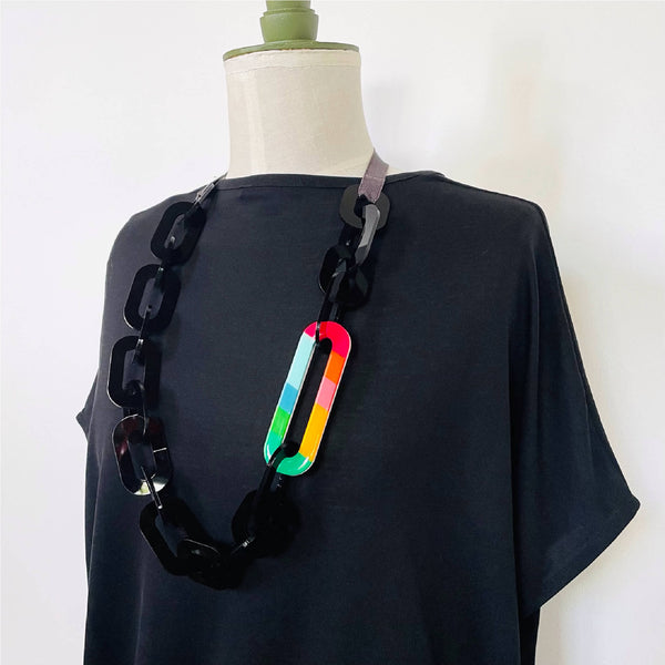 COLOUR POP LONG LINK NECKLACE