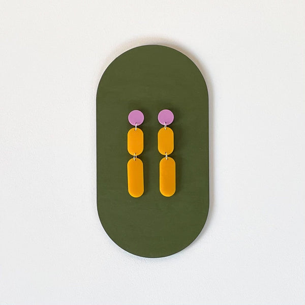 DOUBLE DANGLE EARRINGS