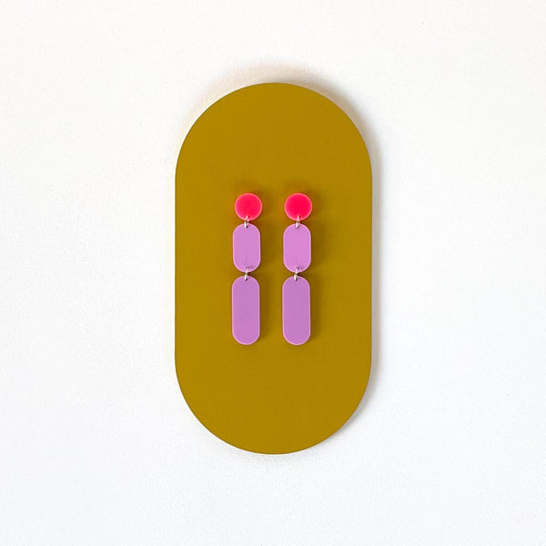DOUBLE DANGLE EARRINGS