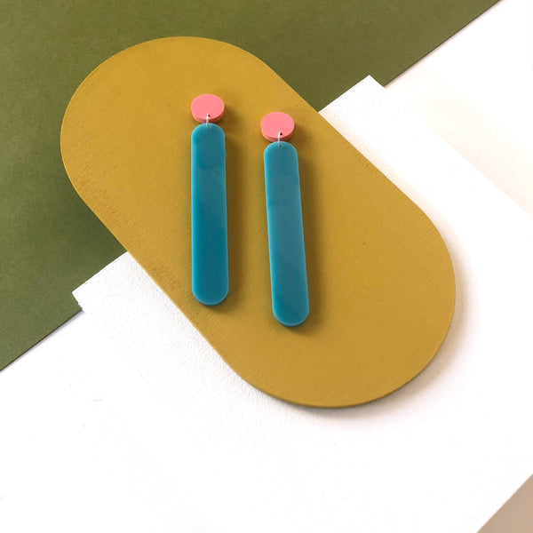 LONG DANGLE EARRINGS
