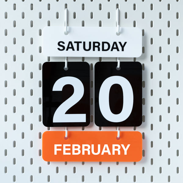 COLOURFUL FOREVER WALL CALENDAR